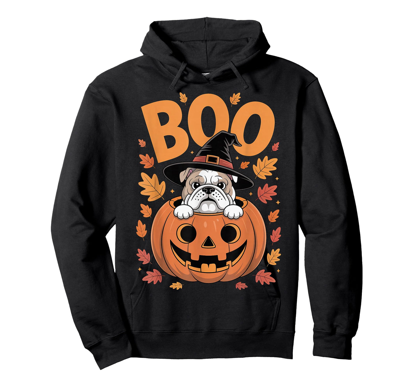 Bulldog Costume on Pumpkin Halloween Bulldog T-Shirt