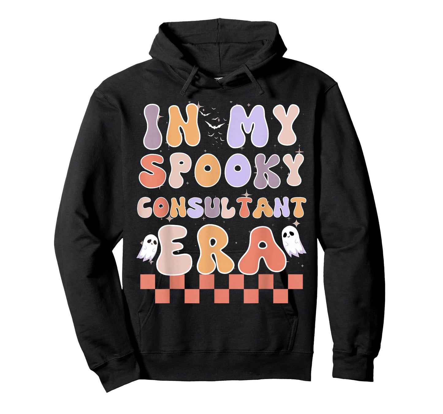 In My Spooky Consultant Era Ghost Halloween Retro T-Shirt