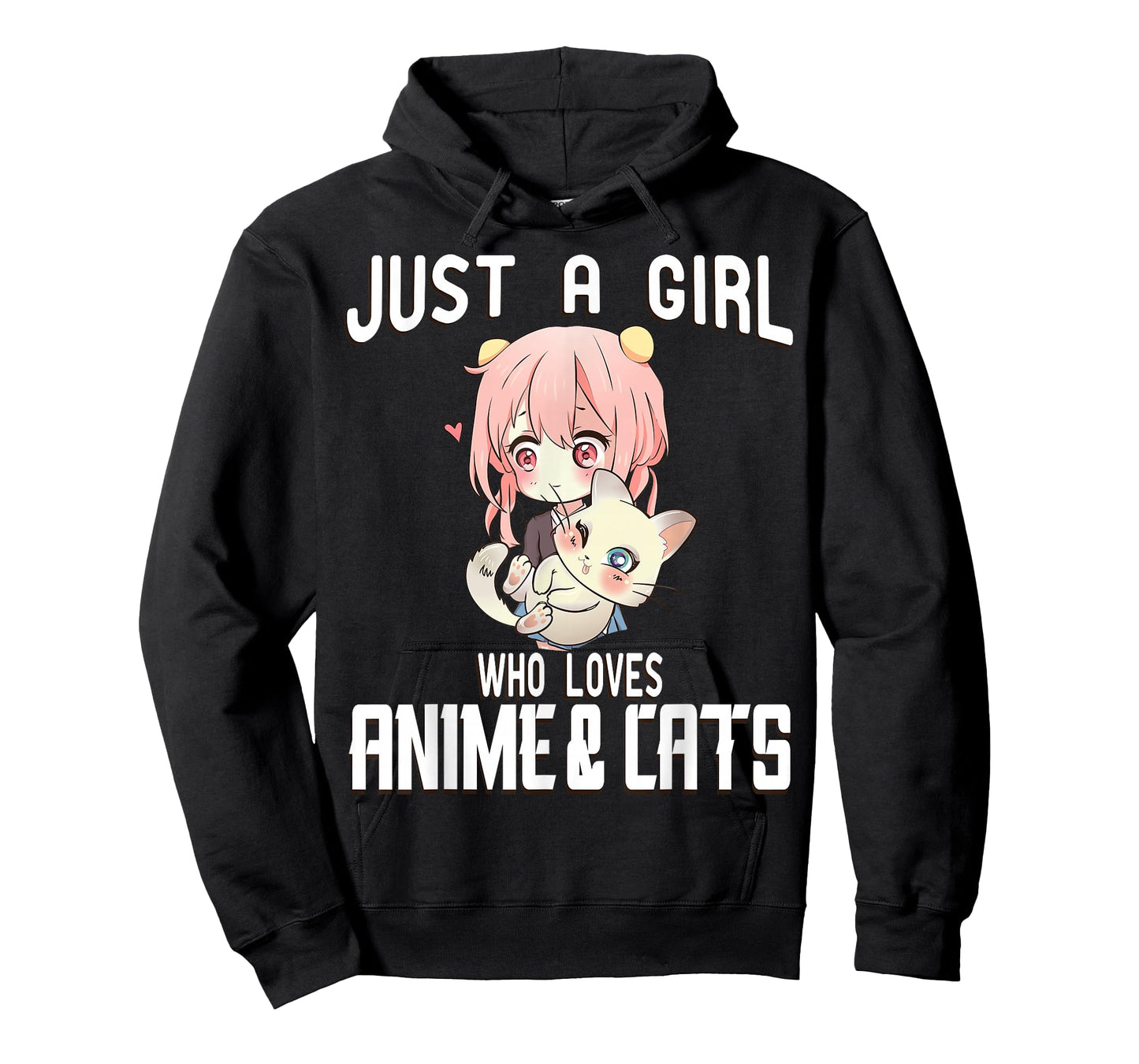 Just a Girl who Loves Anime and Cats Lover for Teen T-Shirt