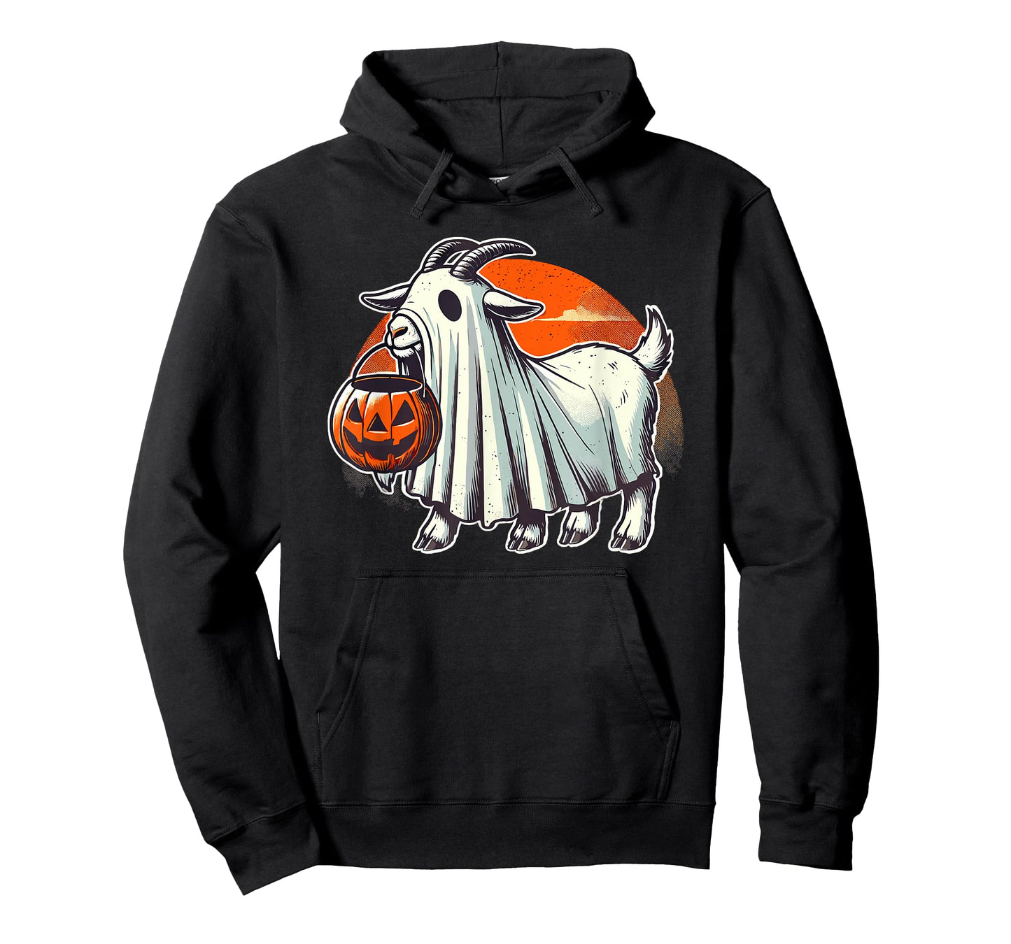 Cute Goat Ghost Pun Meme Trick or Treat Funny Halloween T-Shirt