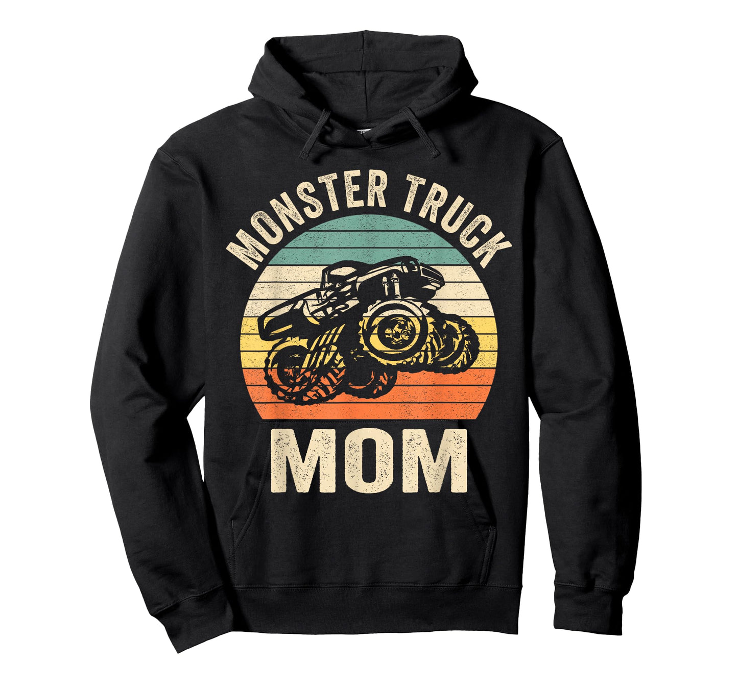 Monster Truck Mom Retro Vintage Monster Truck T-Shirt