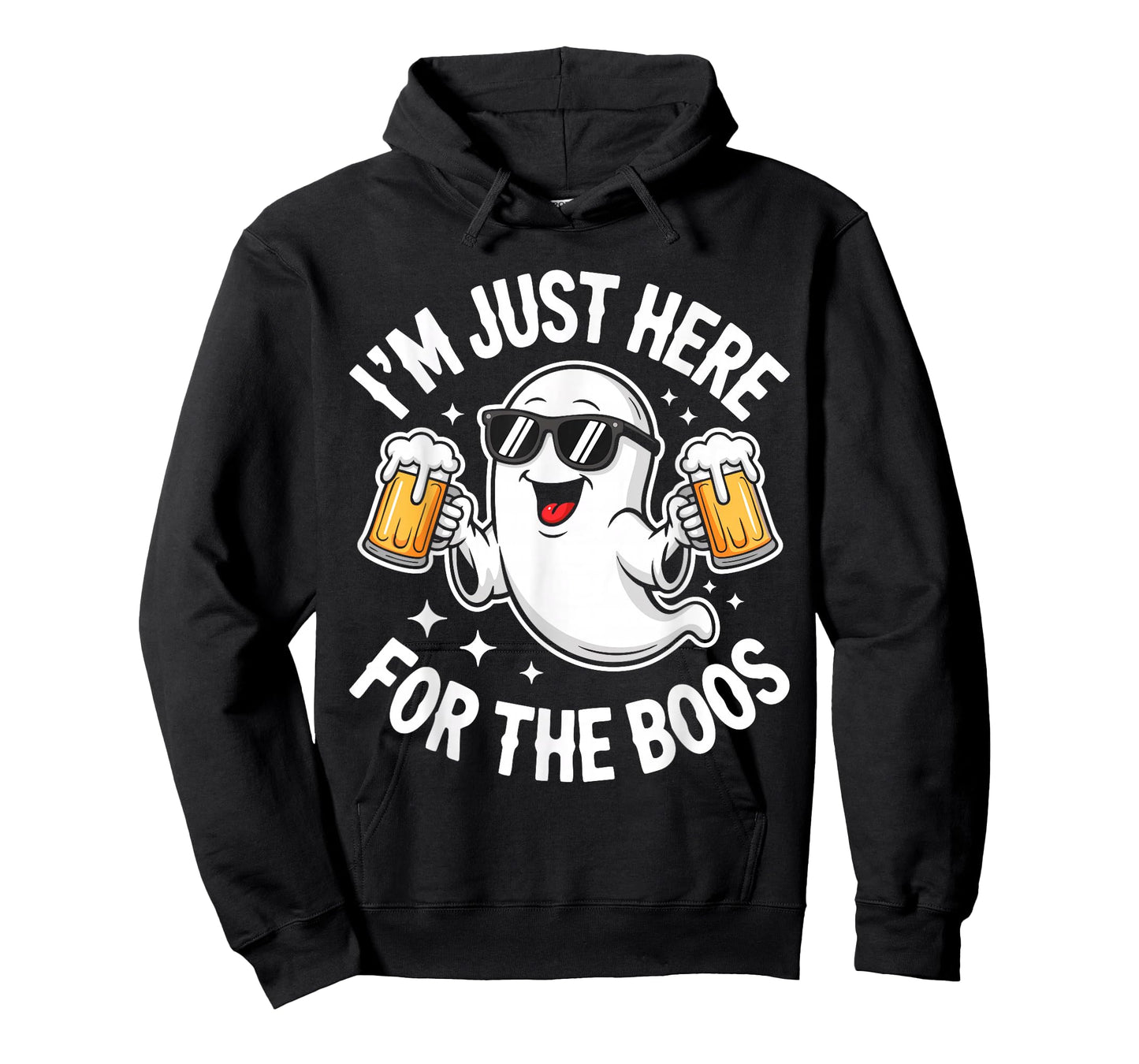 I'm Just Here for The Boos Shirt Men Women Ghost Halloween T-Shirt