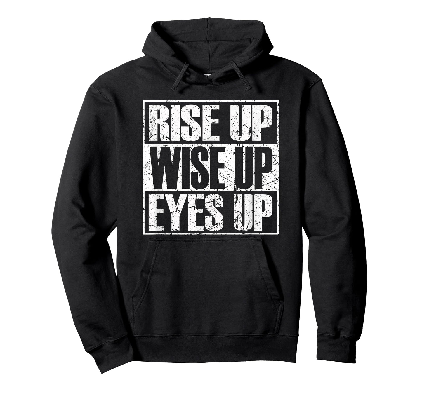 Rise up Wise up Eyes up Vintage Retro Motivational Gift T-Shirt