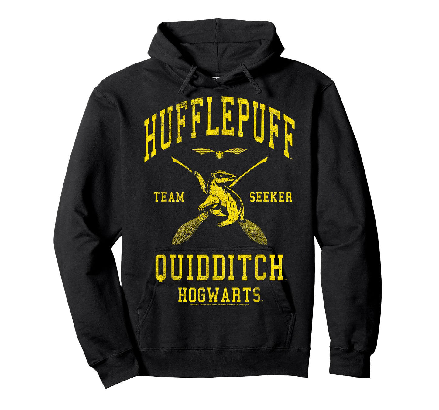 Harry Potter Hufflepuff Quidditch Team Seeker T-Shirt