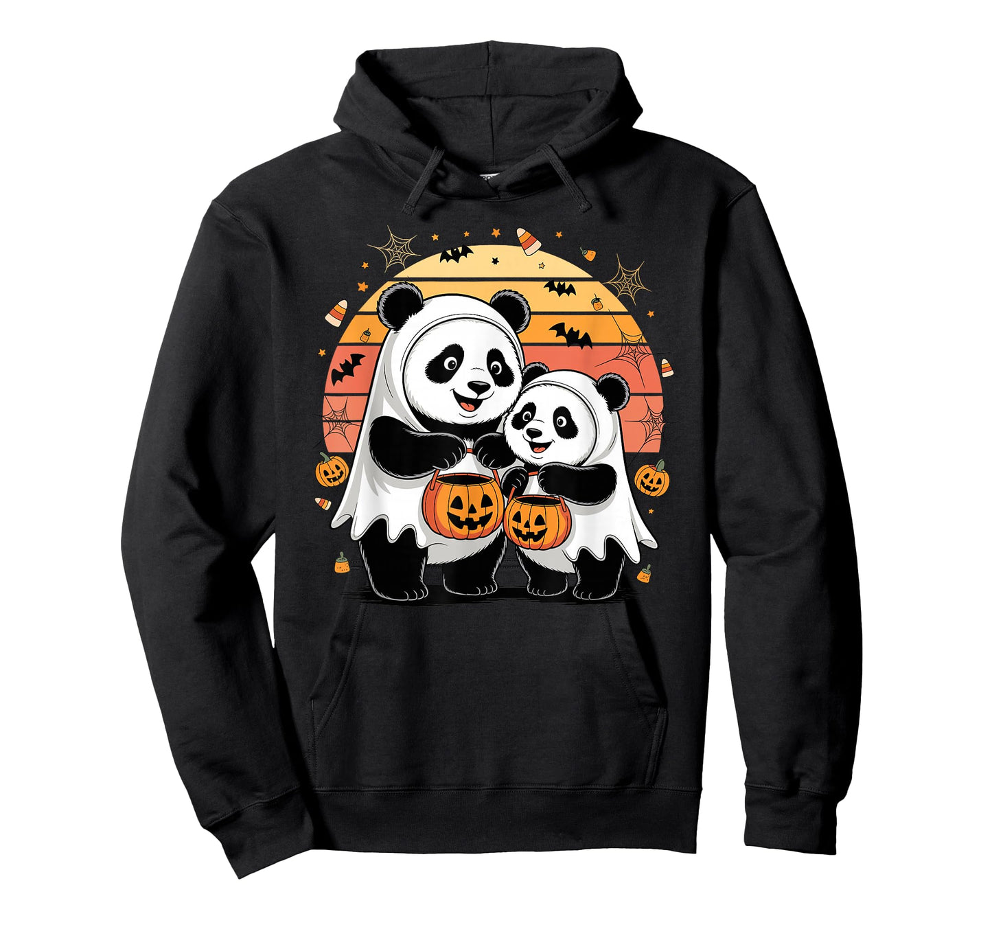 Halloween Panda Bear Pandas Ghost T-Shirt