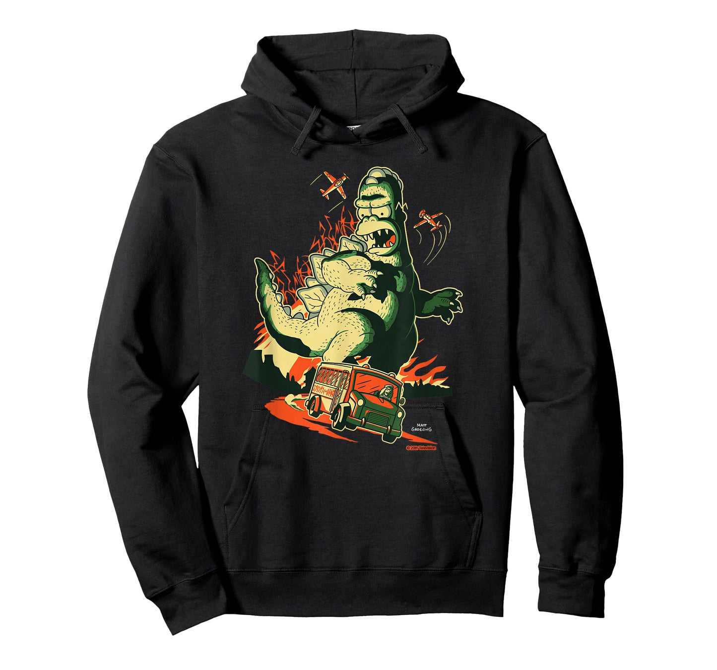 The Simpsons Treehouse of Horror Homerzilla Terror T-Shirt