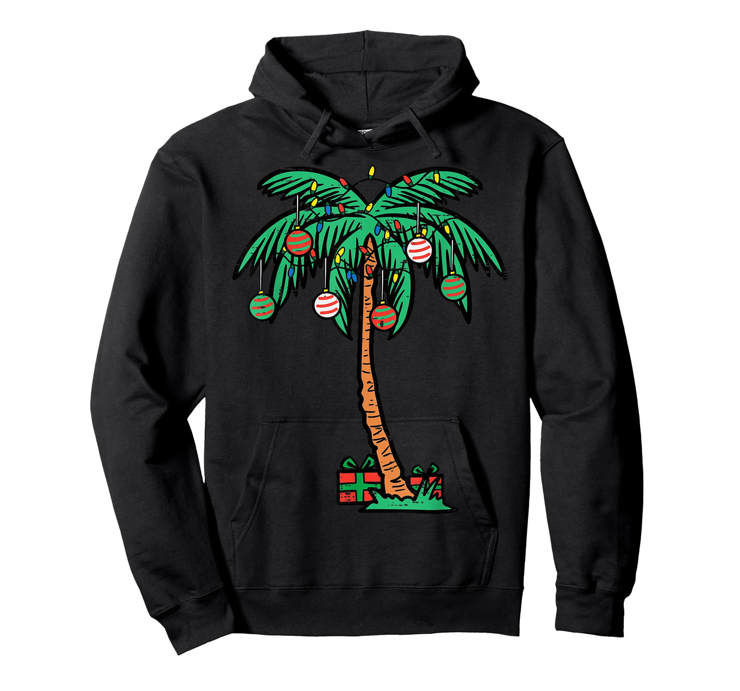 Christmas Palm Xmas Tree Tropical Beach Hawaii Women Men Kid T-Shirt