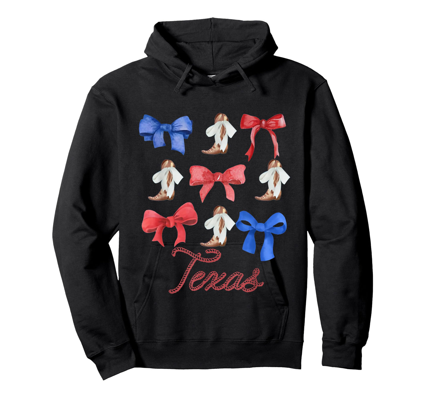 Coquette Bow Texas Cowgirl, Cute Houston T-Shirt