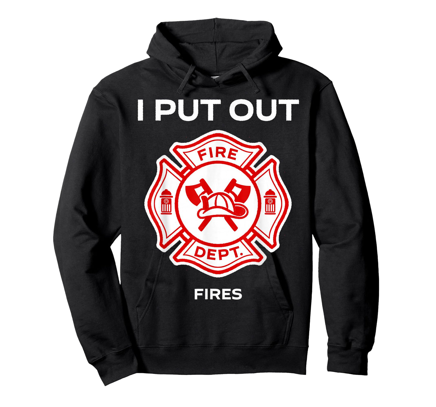 I Put Out Fires Firefighter Halloween Costume Firemen Men T-Shirt