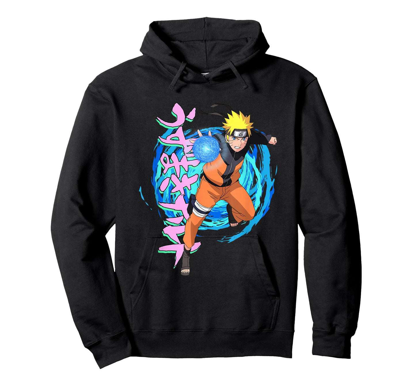 Naruto Shippuden Blue Spirals Rasengan Anime T-Shirt