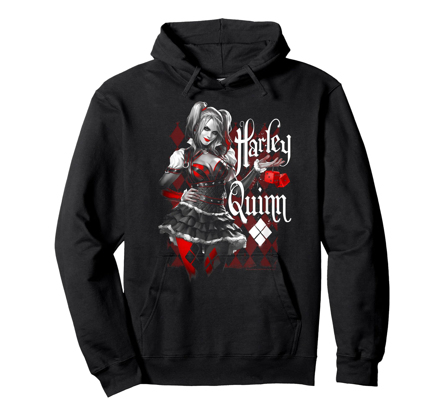 Batman: Arkham Knight Harley Quinn Dice T-Shirt