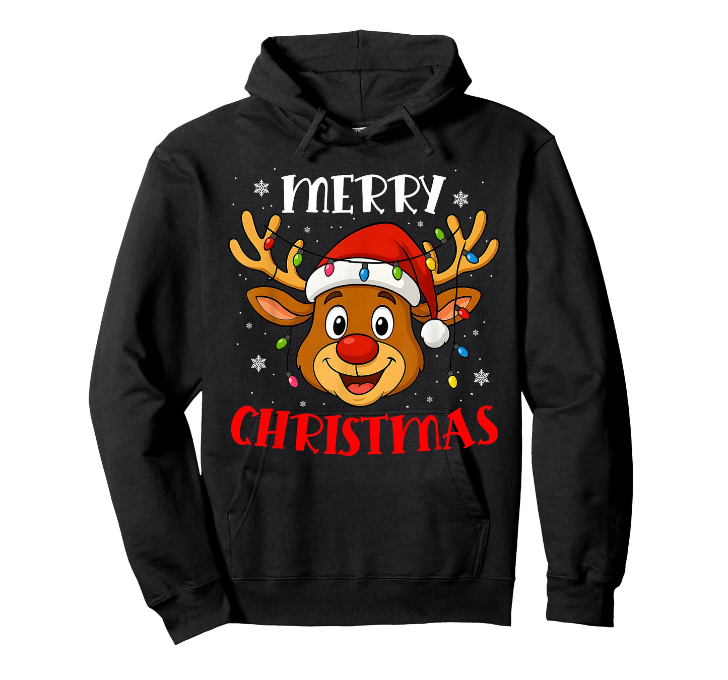 Merry Christmas Reindeer Xmas Family Men Women T-Shirt