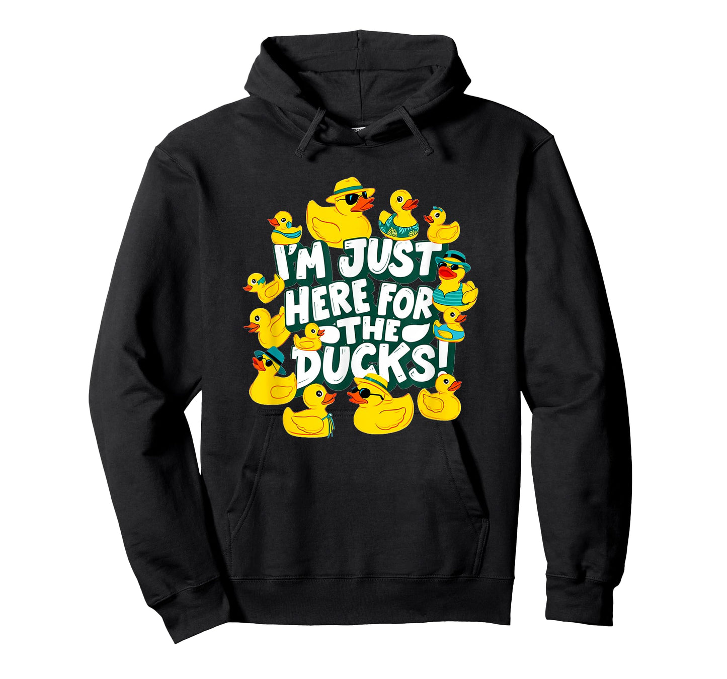 I’m Just Here for The Ducks Cruisin Hidin Findin Huntin Fun T-Shirt