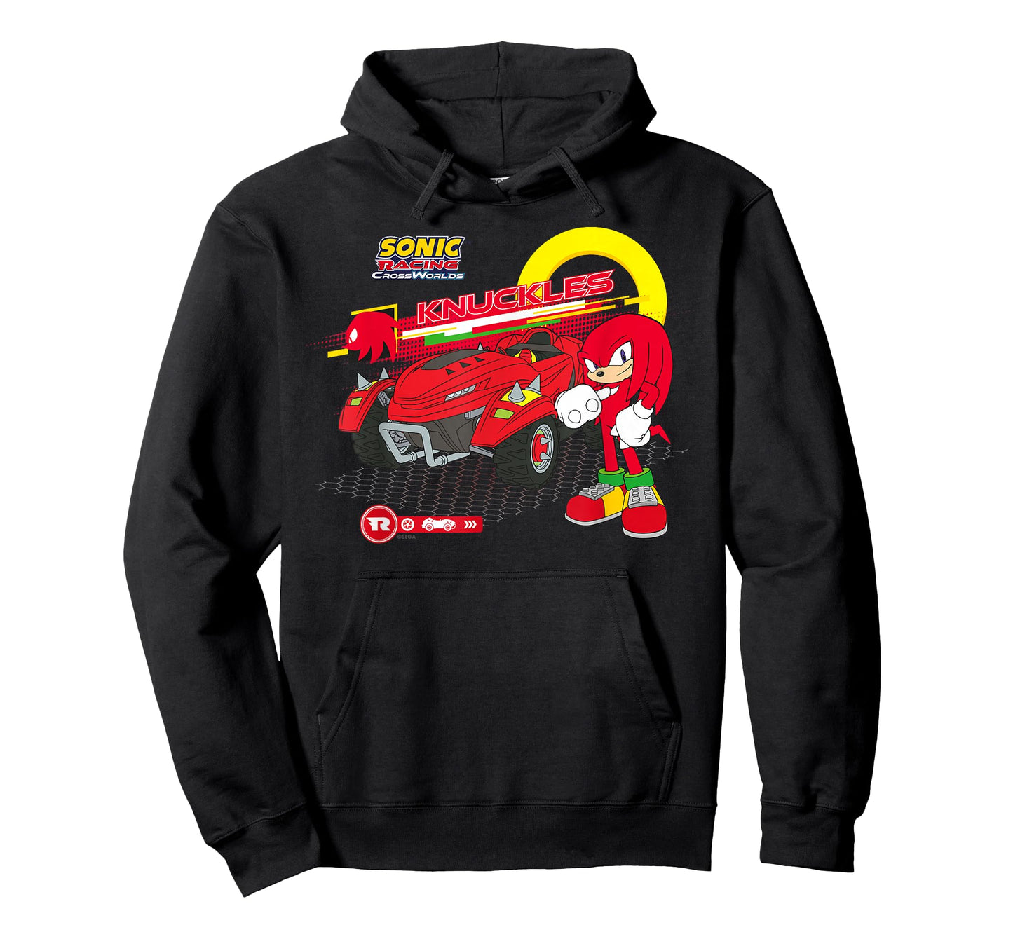 Sonic Racing CrossWorlds - Ready to Roll Knuckles T-Shirt