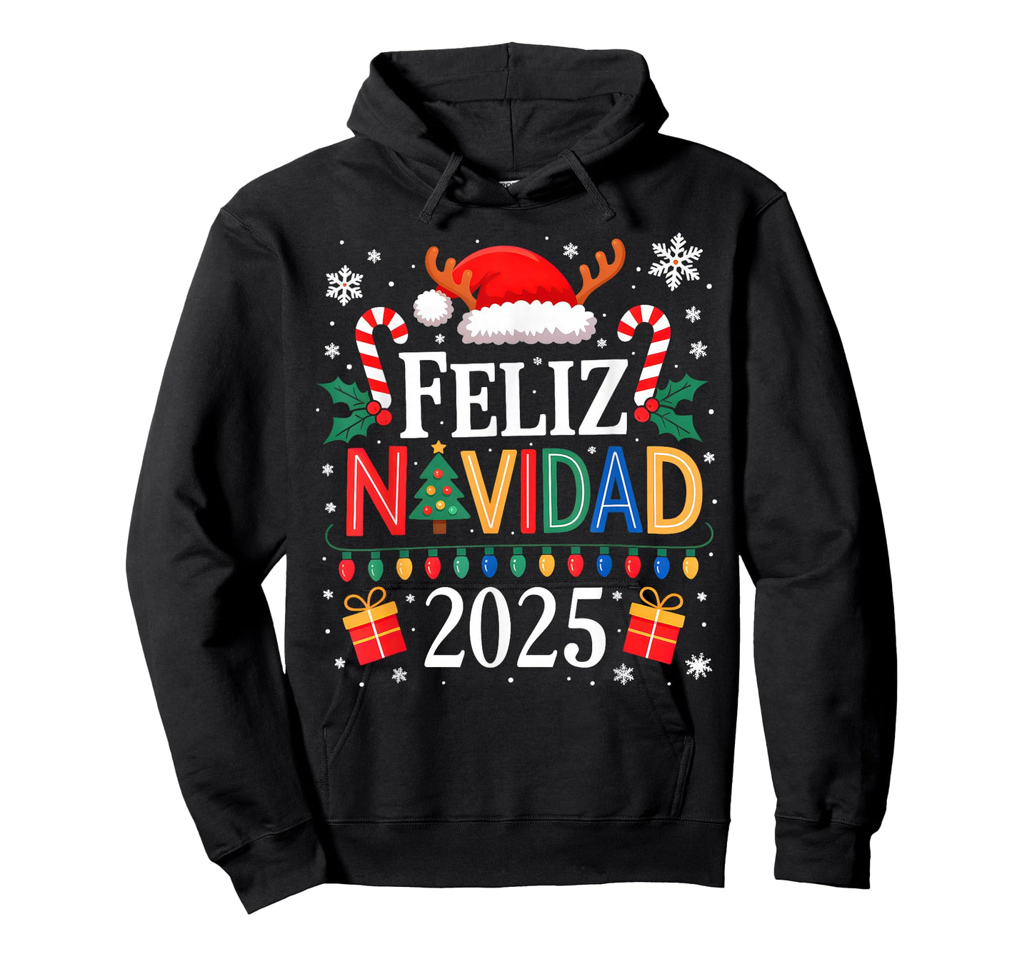 Feliz Navidad 2025 Matching Family Spanish Christmas Mexican T-Shirt