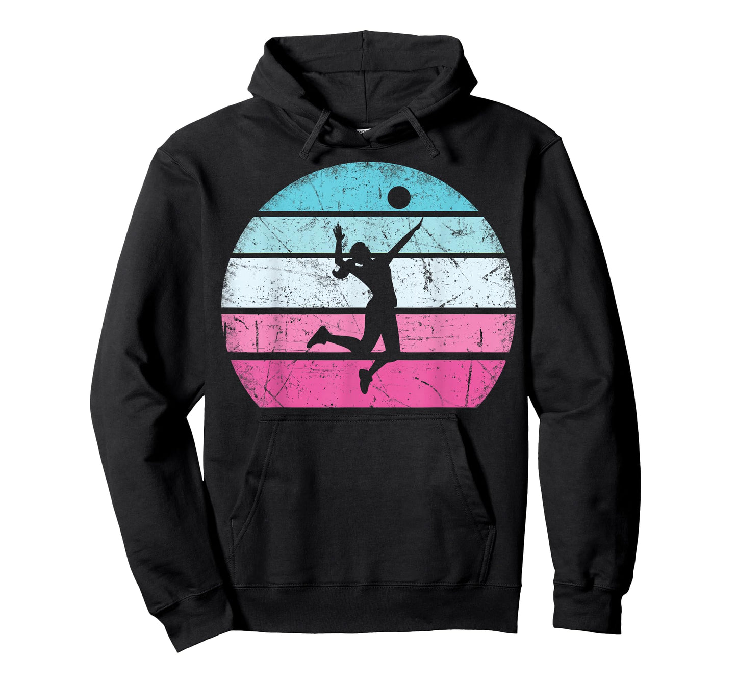 Volleyball Girl Retro Vintage T-Shirt