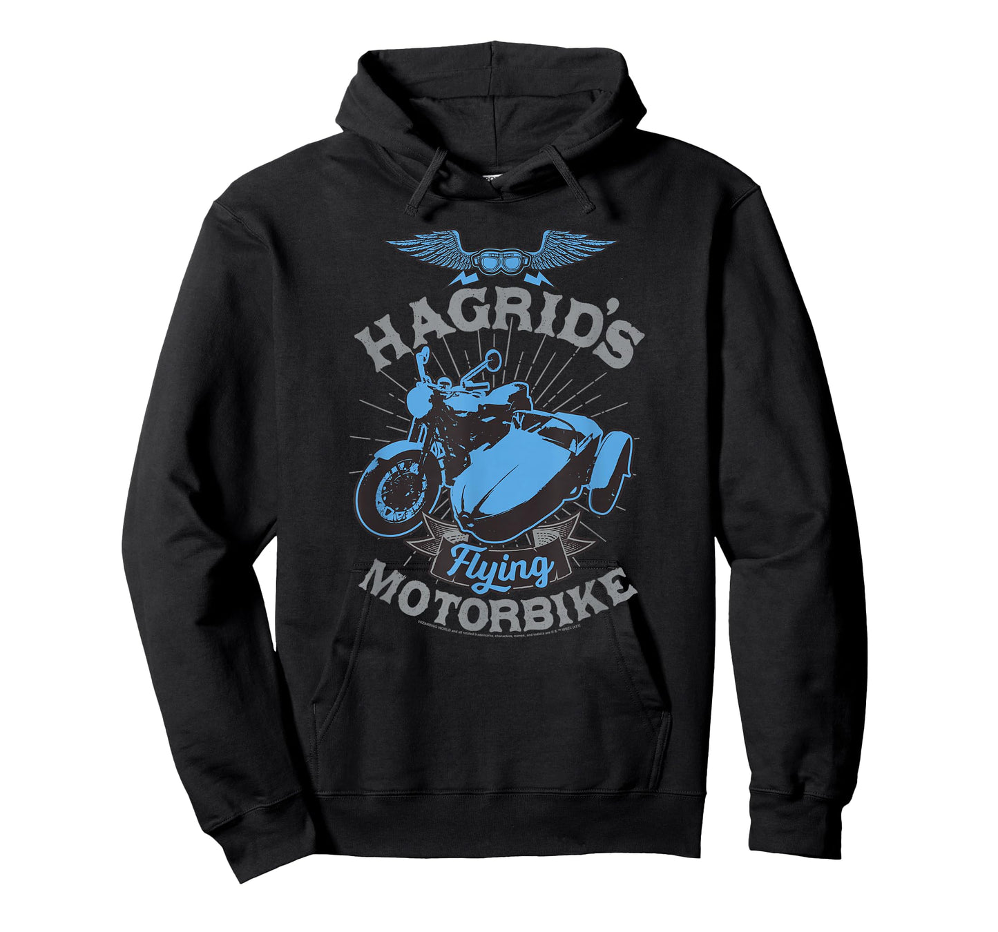 Harry Potter Hagrid's Flying Motorbike T-Shirt Small