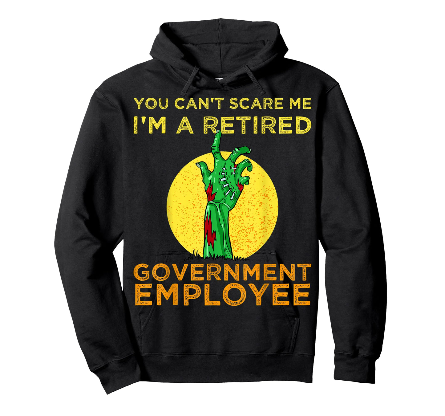 Halloween zombie tee You Can't Scare Me I'm A Retired tshirt T-Shirt