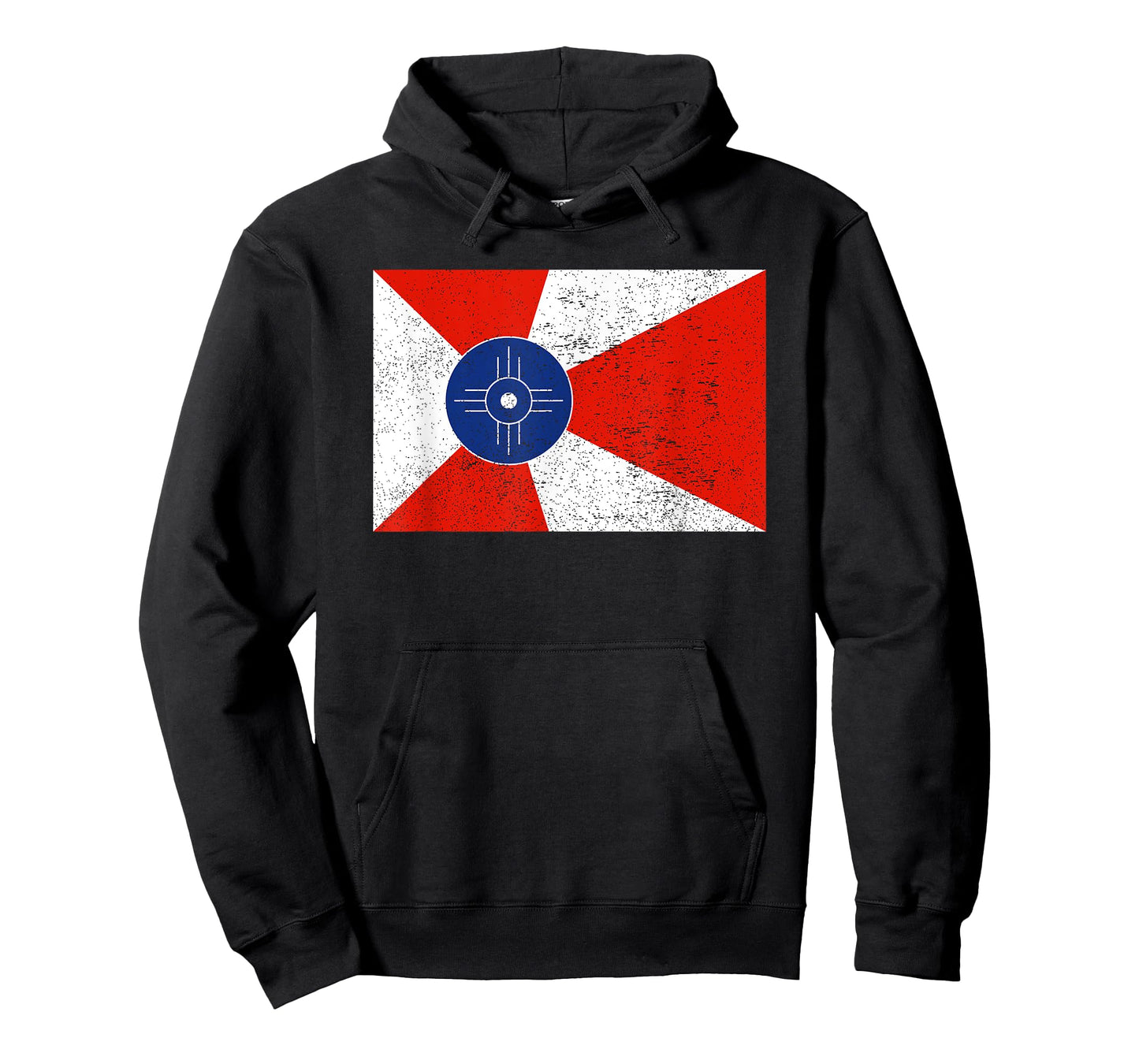 Retro Vintage Distressed Wichita Flag Kansas Home Pride T-Shirt