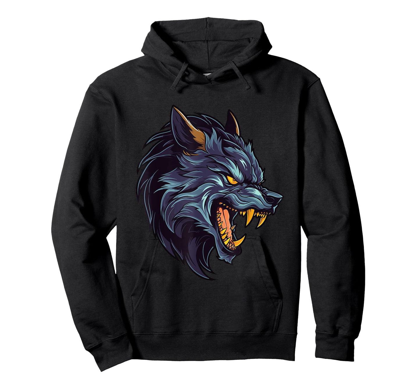 Werewolf Design Scary Halloween T-Shirt
