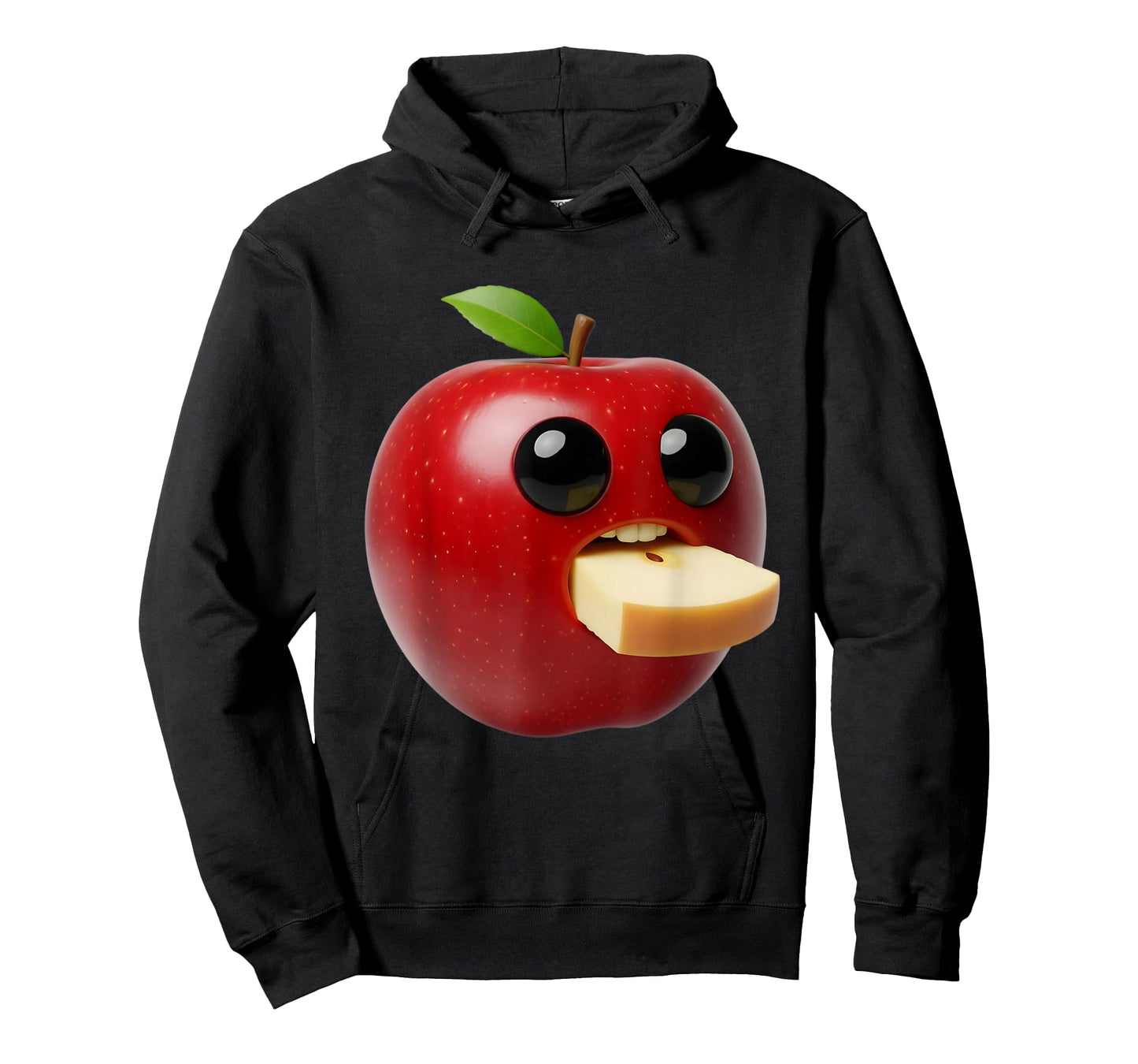 Niche Fruits Funny Apple Meme Brainrot Surreal T-Shirt