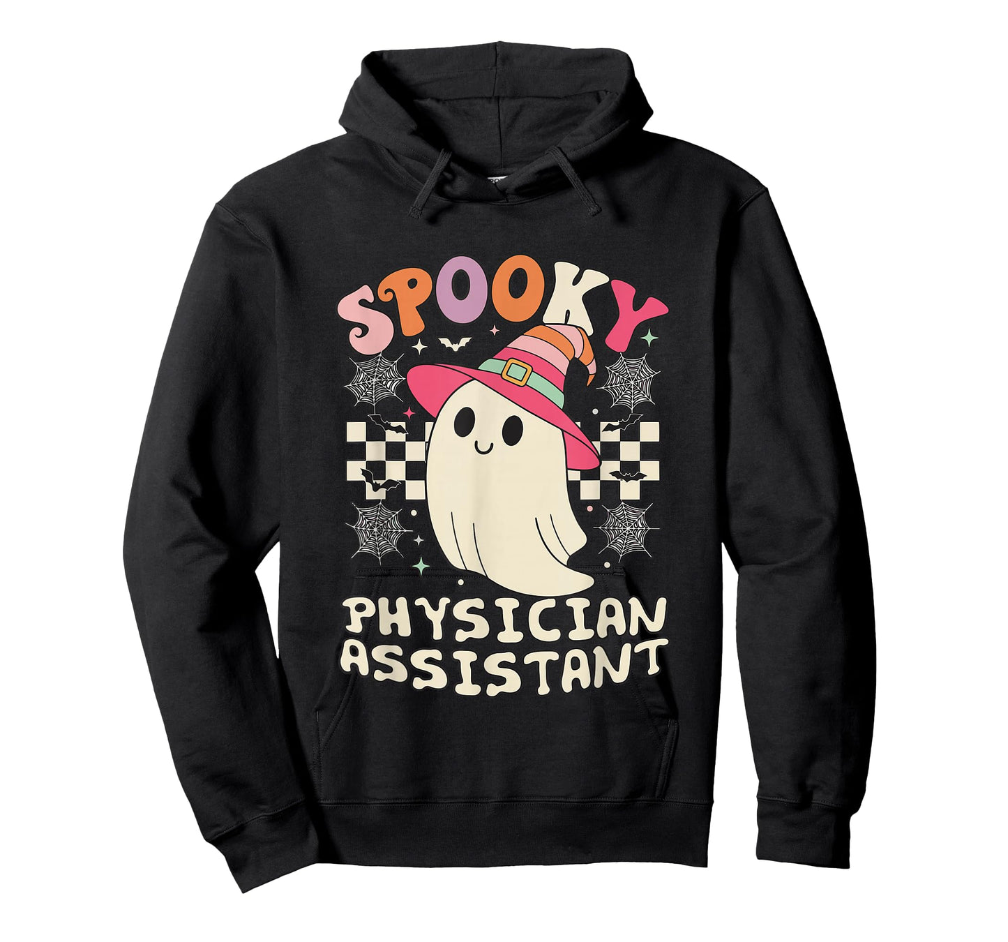 Spooky Physician Assistant Ghost Halloween T-Shirt