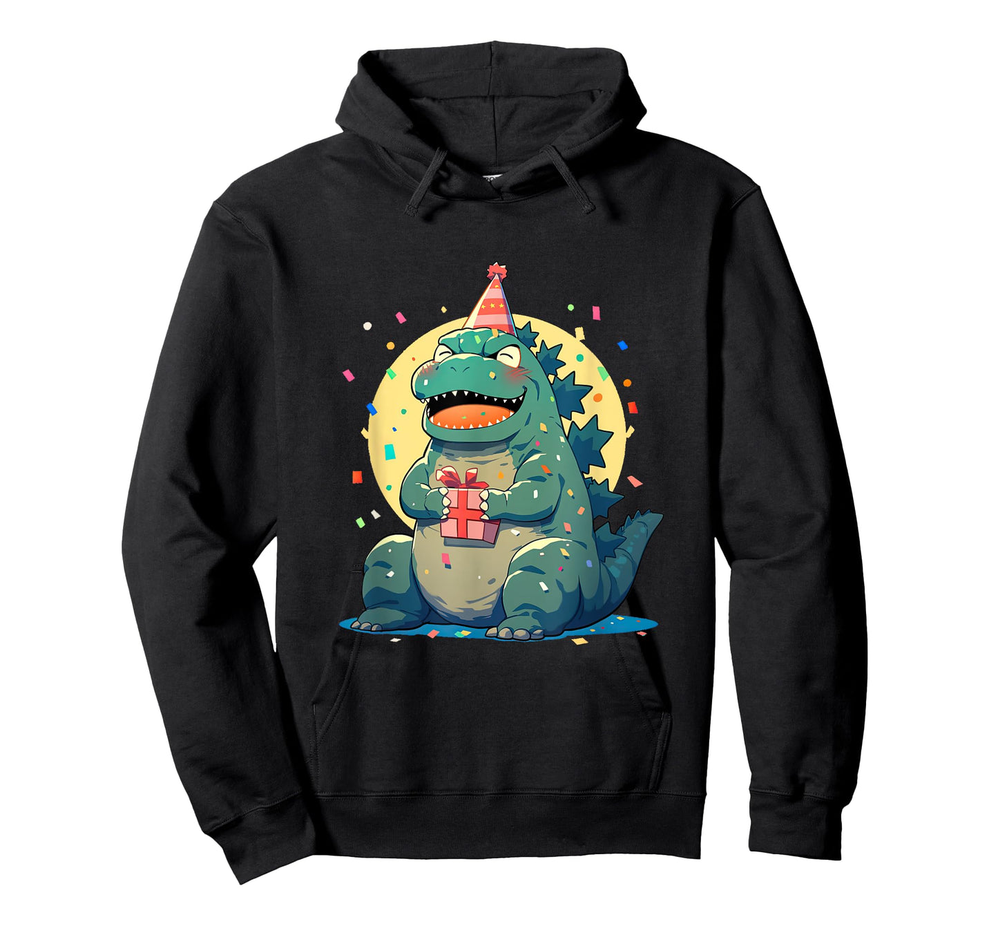 Epic Japanese Kaiju Party Time Roaring Celebration T-Shirt