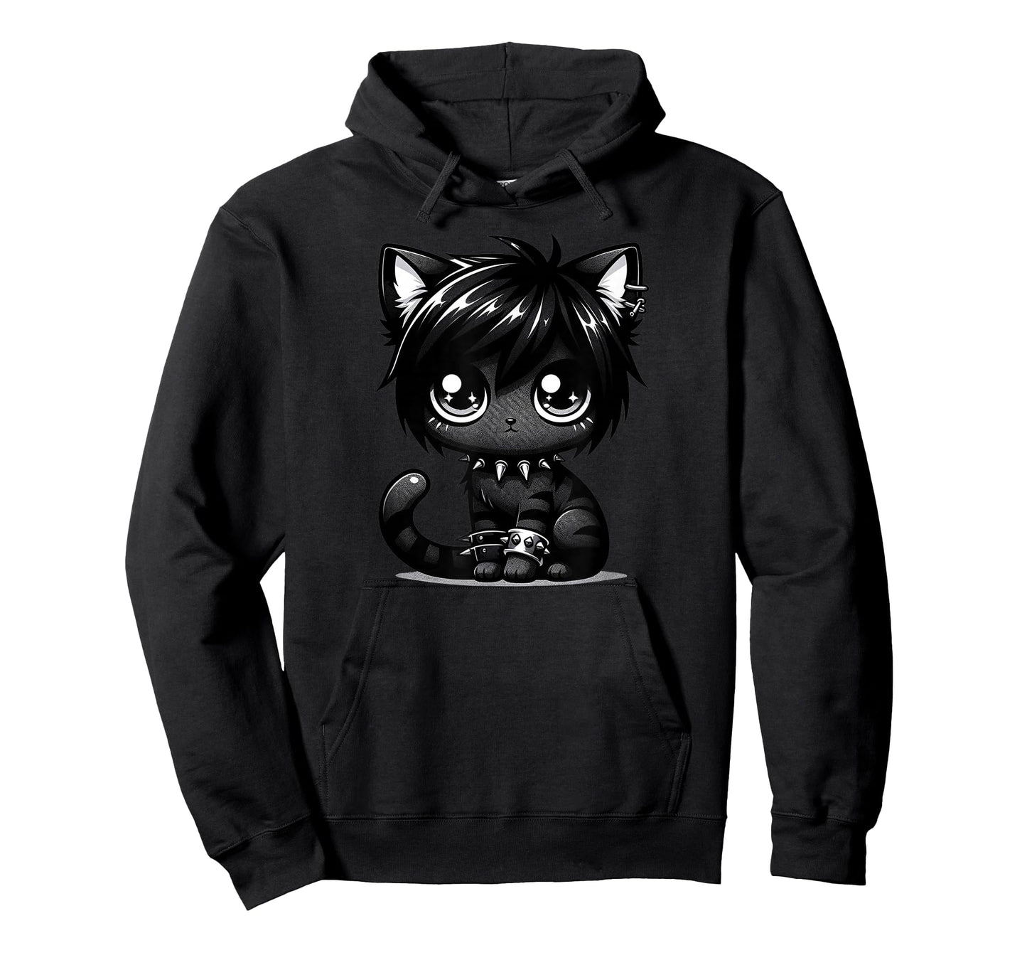 Kawaii Anime Emo Cat Kitty Kids T-Shirt