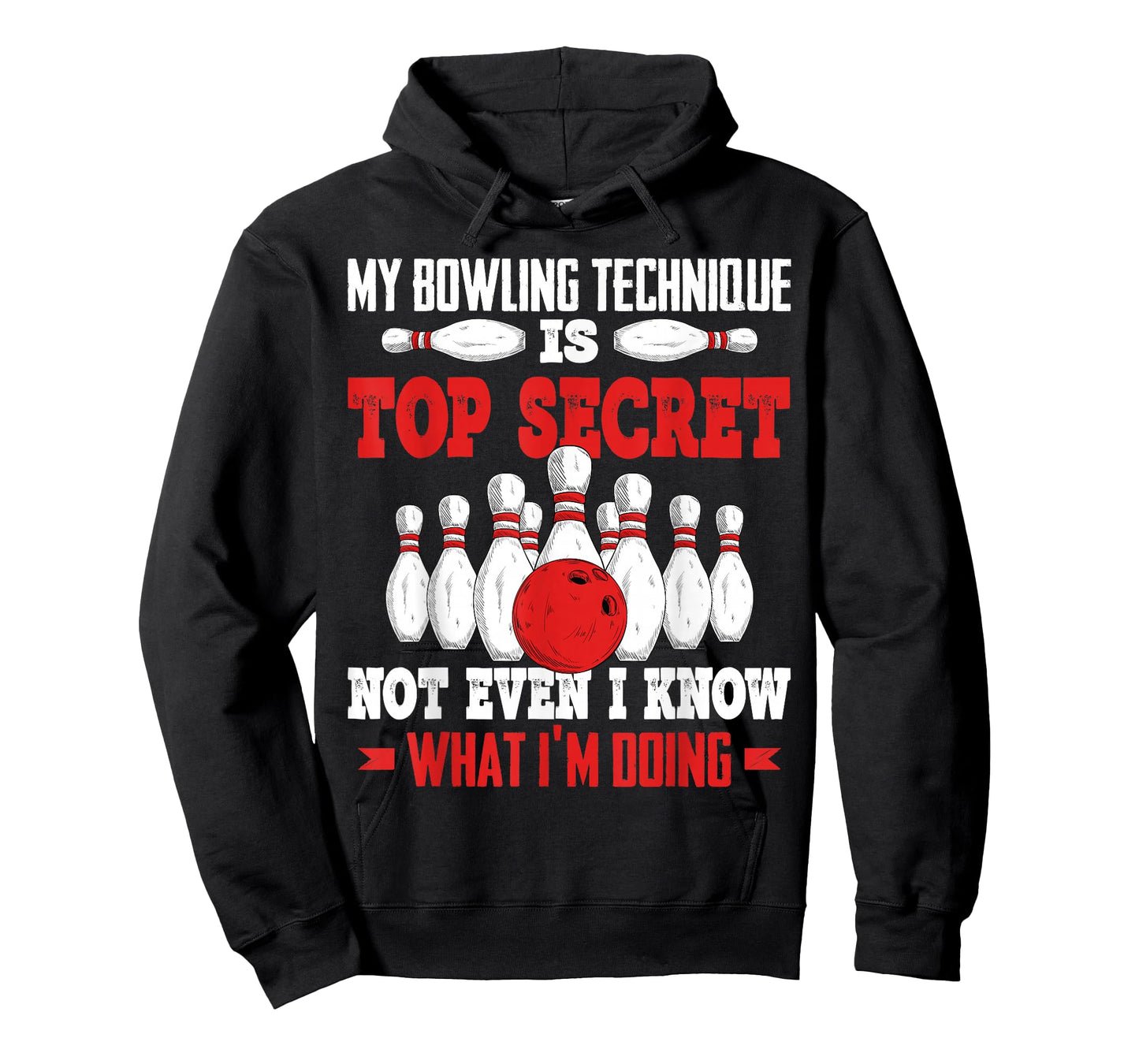 Funny Bowling Technique Ball Bowler Bowling Men Kids Boys T-Shirt