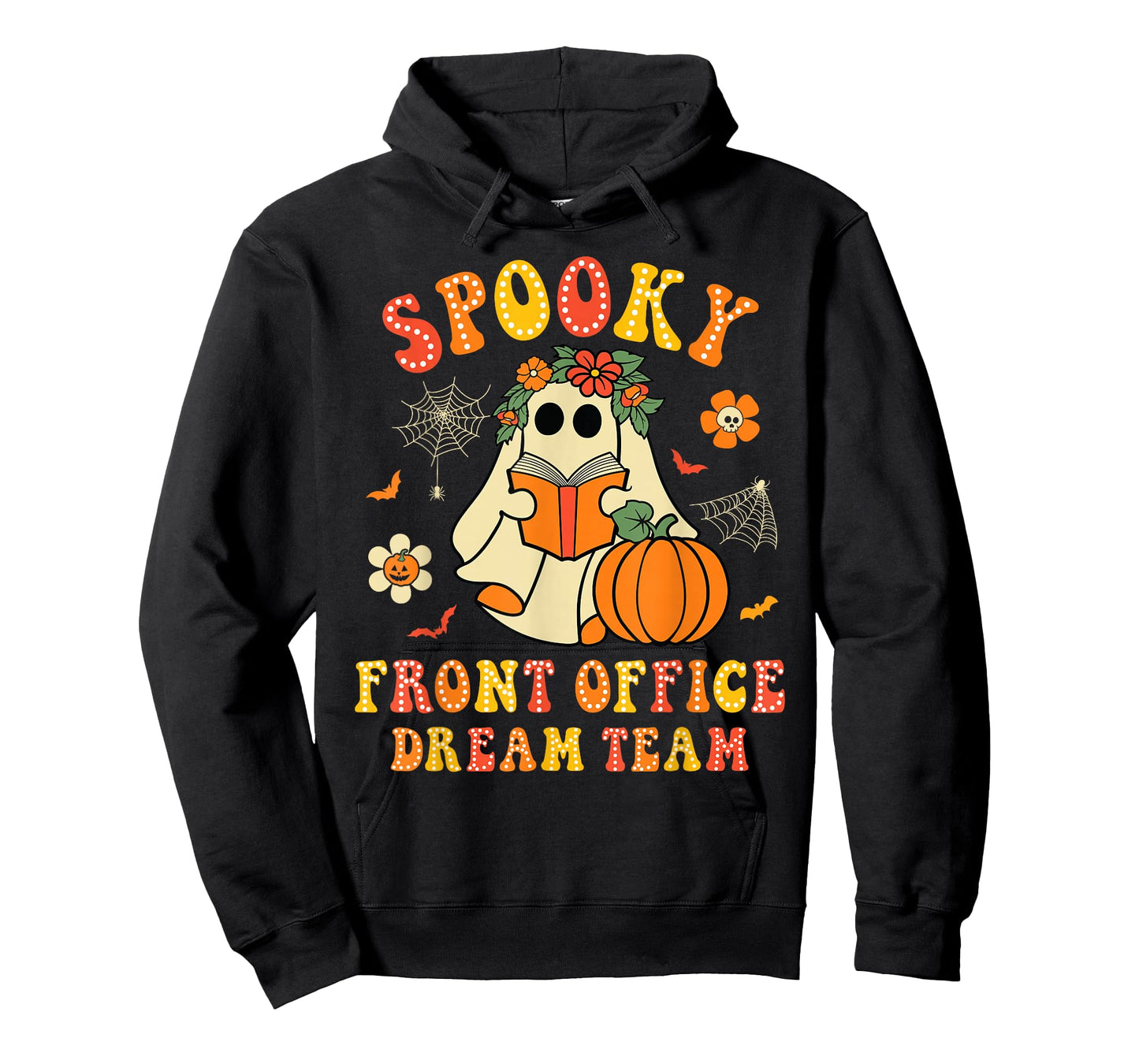 Administrative Assistant Spooky Front Office Team Halloween T-Shirt