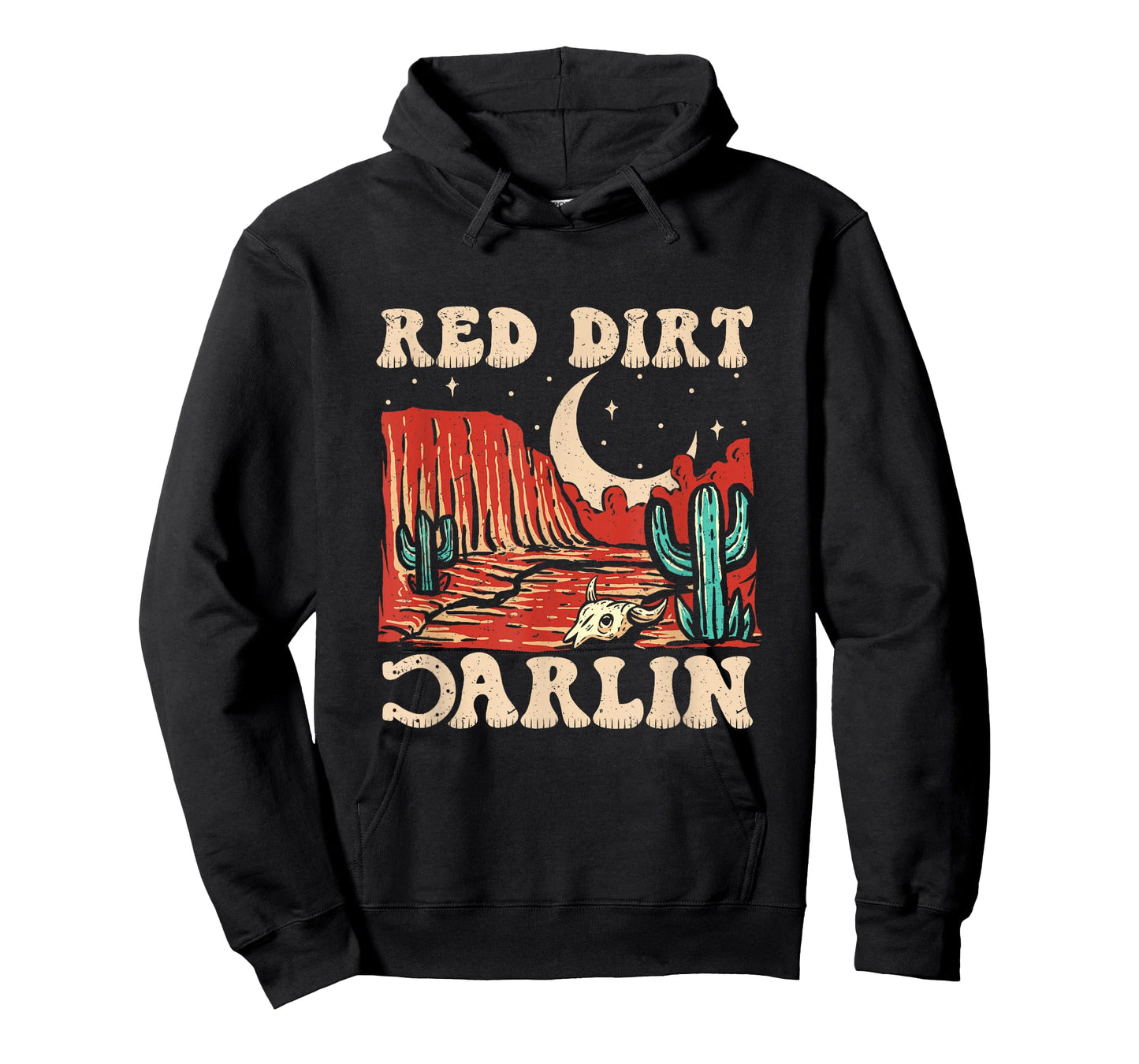 Red Dirt Country Music Western Theme T-Shirt