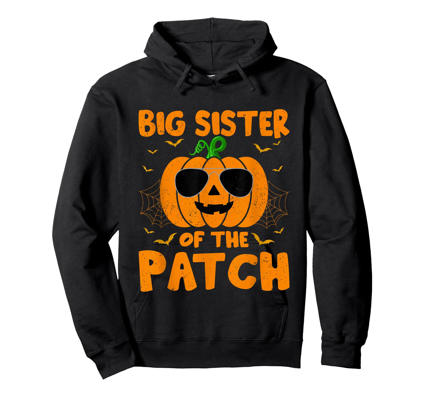 Pumpkin Big Sister Of The Patch Group Costume Halloween T-Shirt