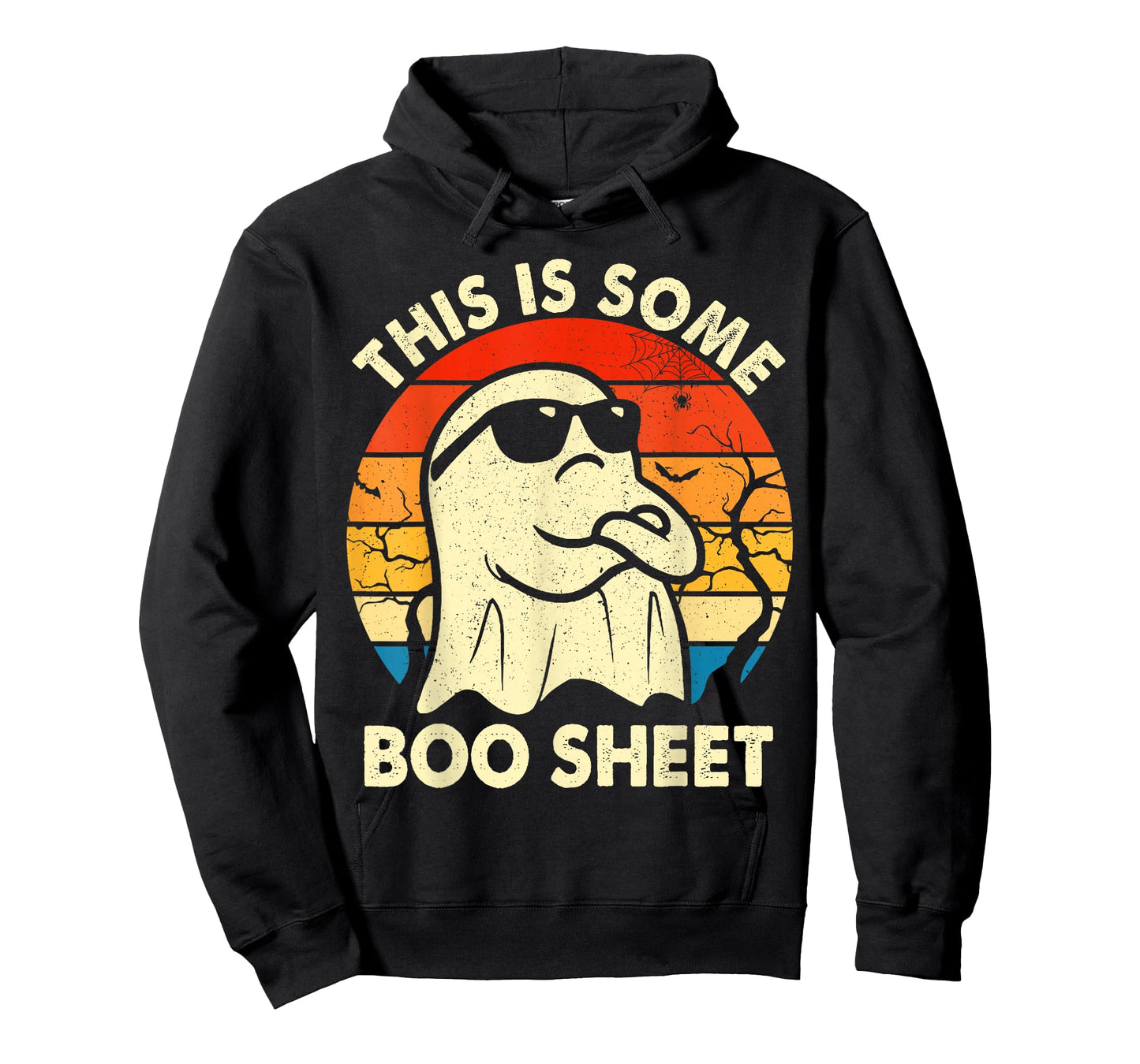Vintage Boo Funny Halloween Ghost This Is Halloween Costume T-Shirt
