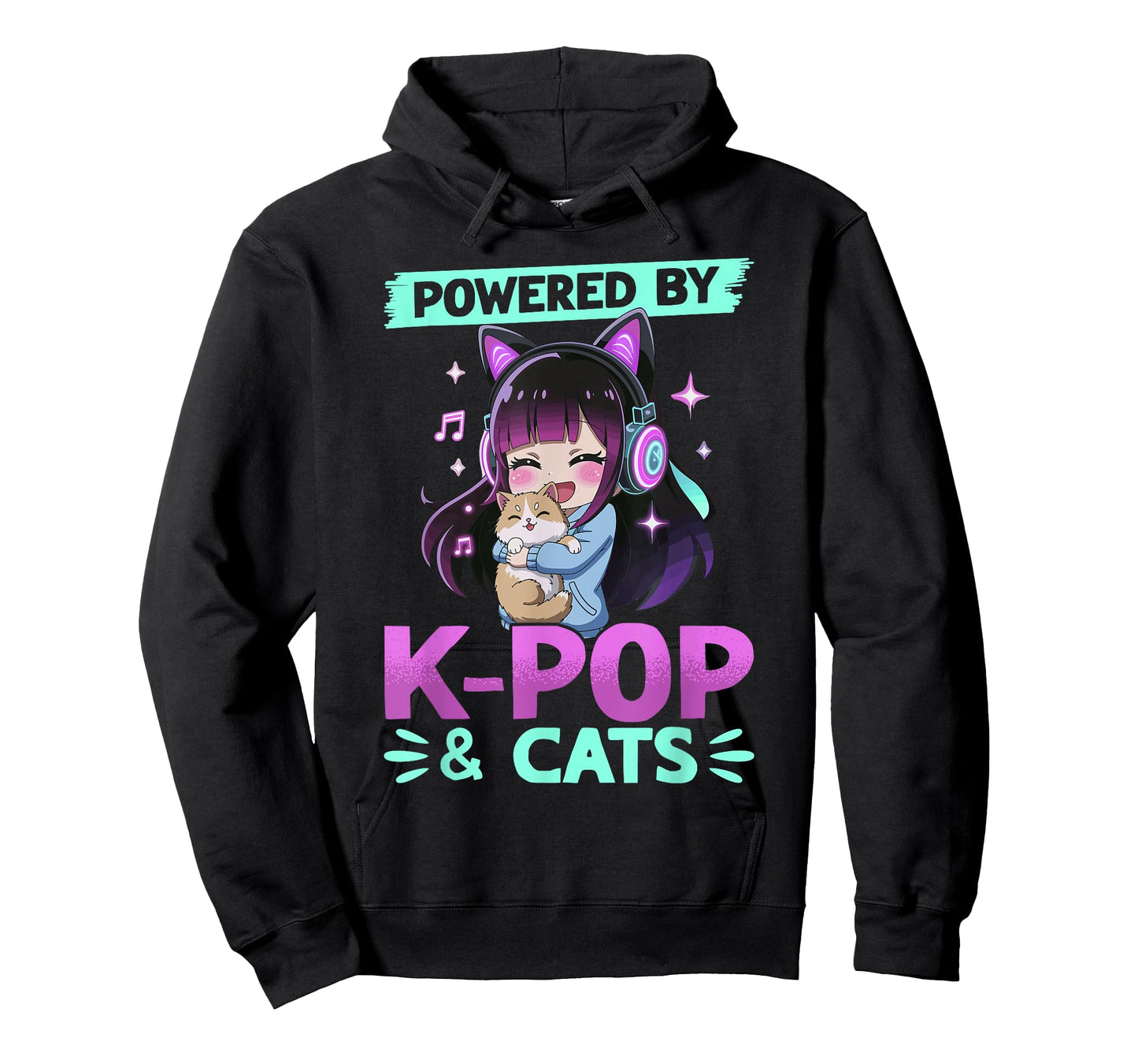 Anime K Pop & Cats Kawaii T-Shirt