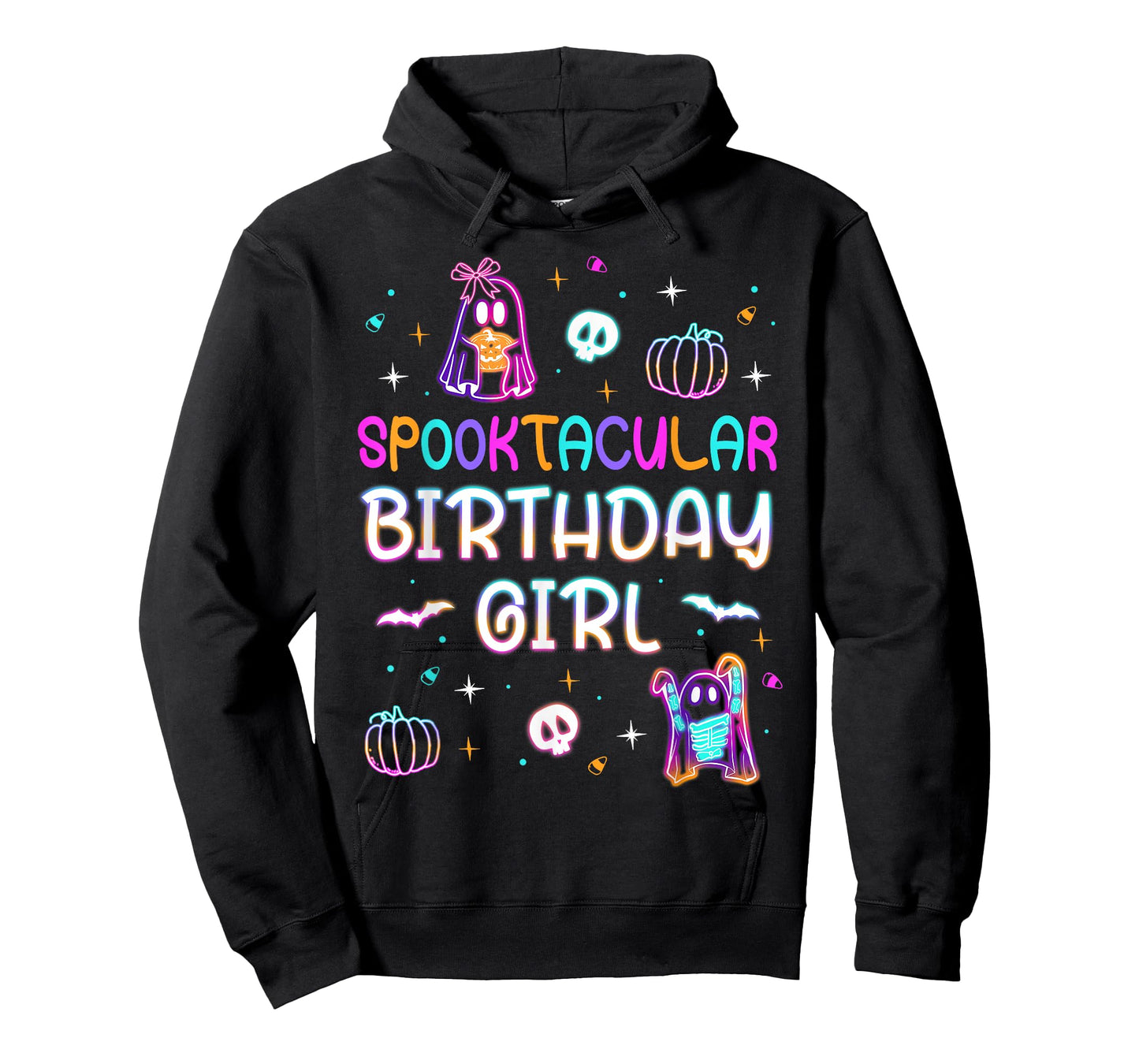 Spooktacular Birthday Girl Funny Birthday Girl Ghost Party T-Shirt
