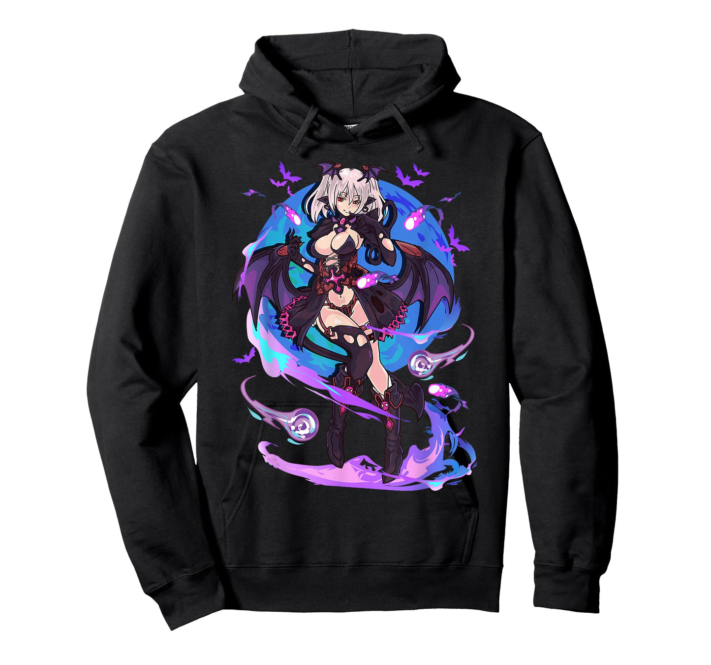 Anime Demon Girl Japanese Aesthetic Waifu Kawaii Otaku Art T-Shirt