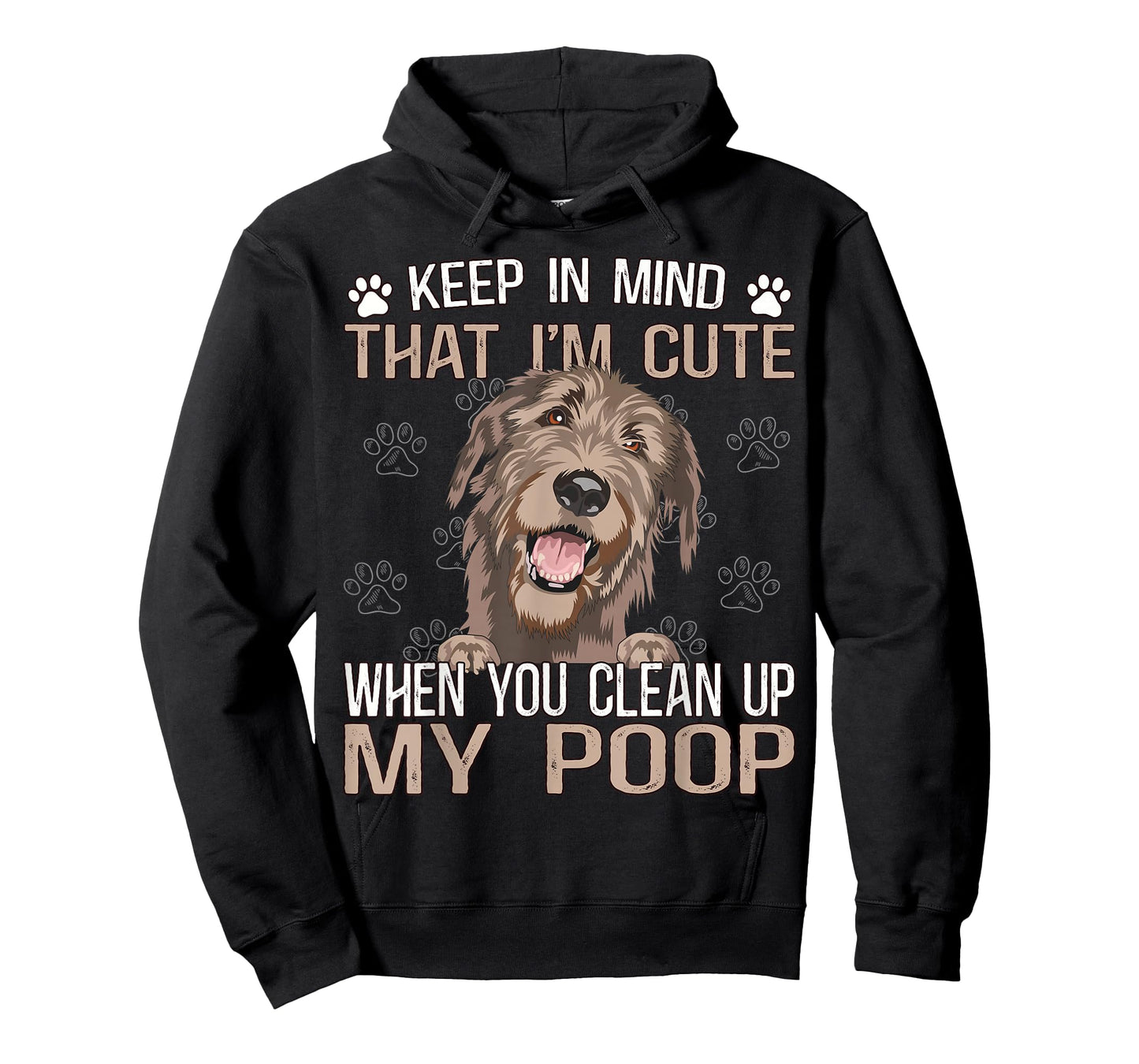 Irish Dog Puppies Outfit Sayings Irish Wolfhound T-Shirt