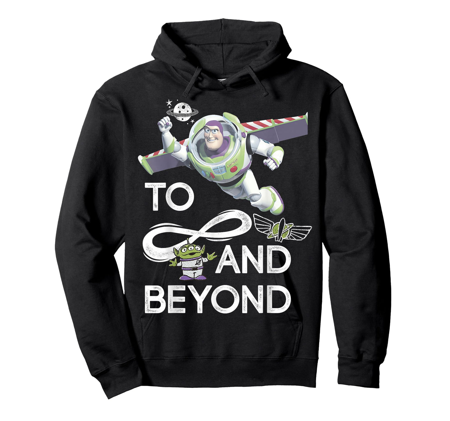 Disney Pixar Toy Story Buzz & Alien To Infinity And Beyond T-Shirt