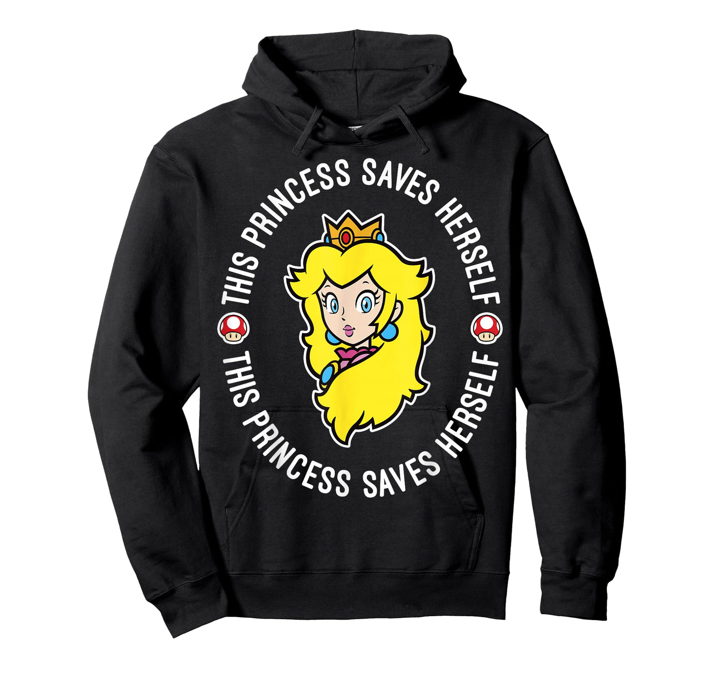 Nintendo Super Mario Princess Peach Saves Herself T-Shirt T-Shirt