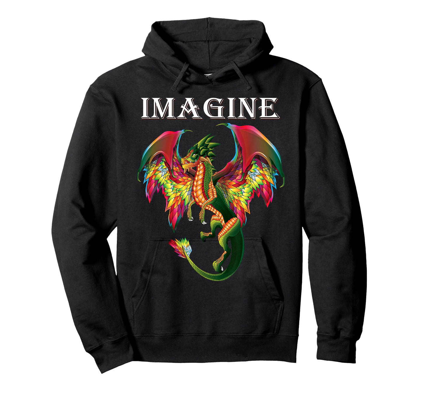 Imagine Being A Dragon Breathing Fire Magical Wings Boys Men T-Shirt