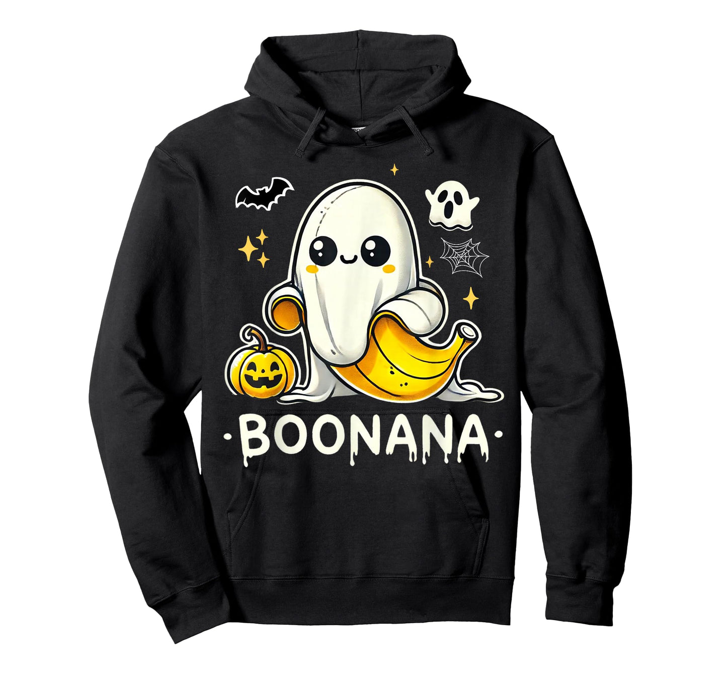Boonana Cute Ghost Banana Halloween Costume Men Women T-Shirt