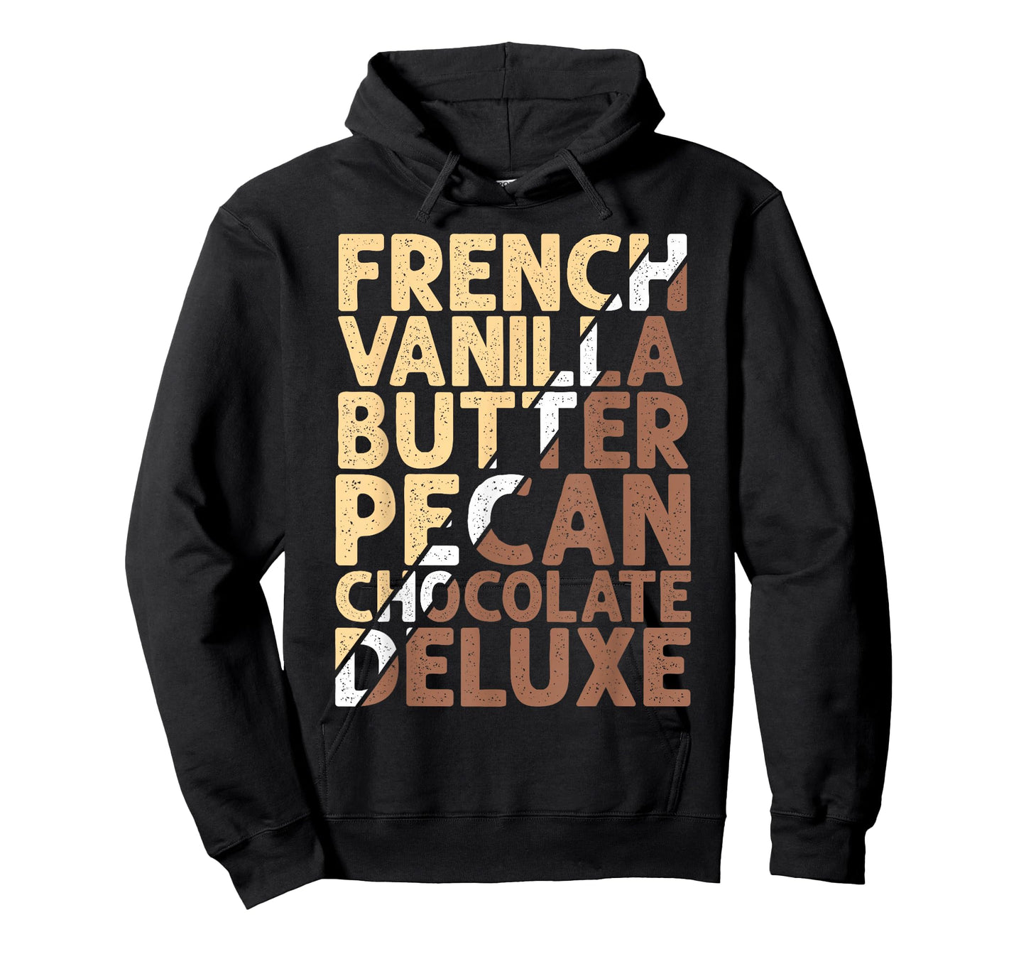 French Vanilla Butter Pecan Chocolate Deluxe T-Shirt