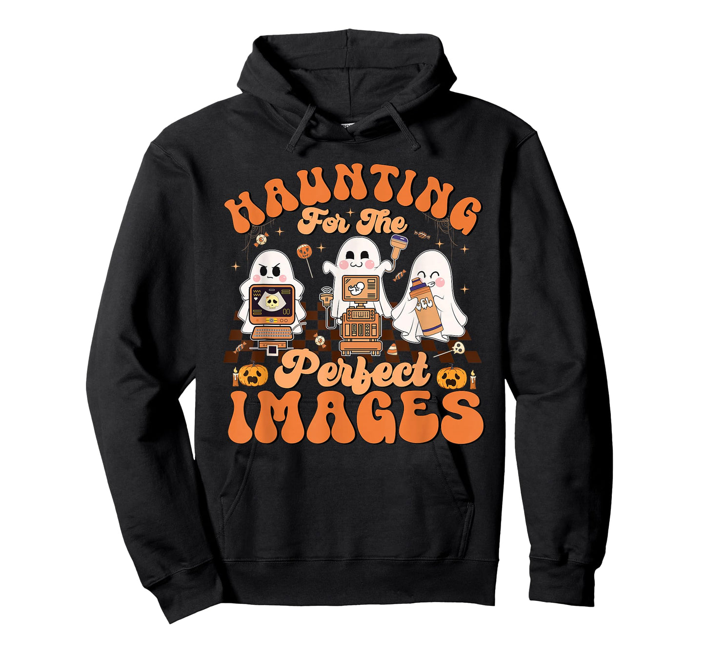 Haunting For The Perfect Images Medical Ultrasound Tech T-Shirt