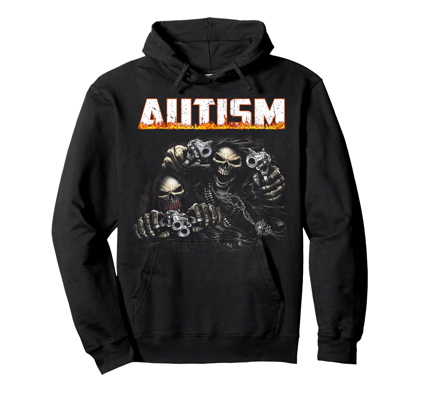 Funny Autism Skeleton Meme Halloween Costume Spooky Season T-Shirt