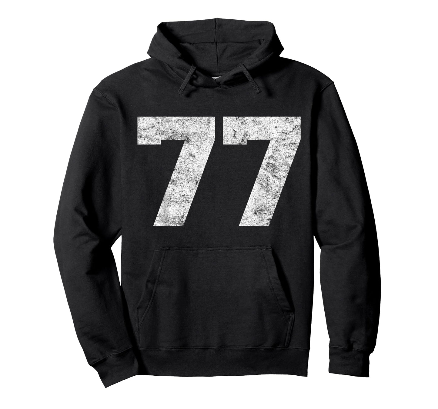 Vintage Lucky Number 77 Birthday Sports Player Team Athlete T-Shirt
