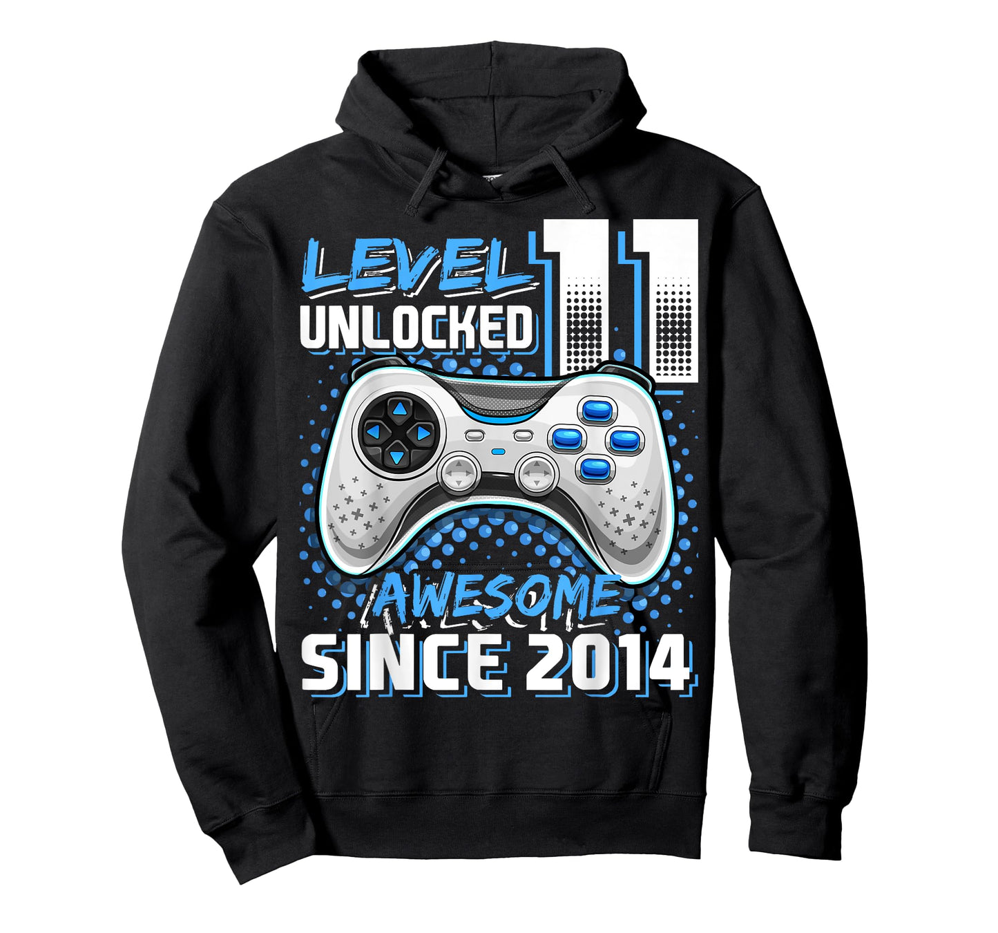 11th Birthday Boy Level 11 Gamer 11 Year Video Game Party T-Shirt