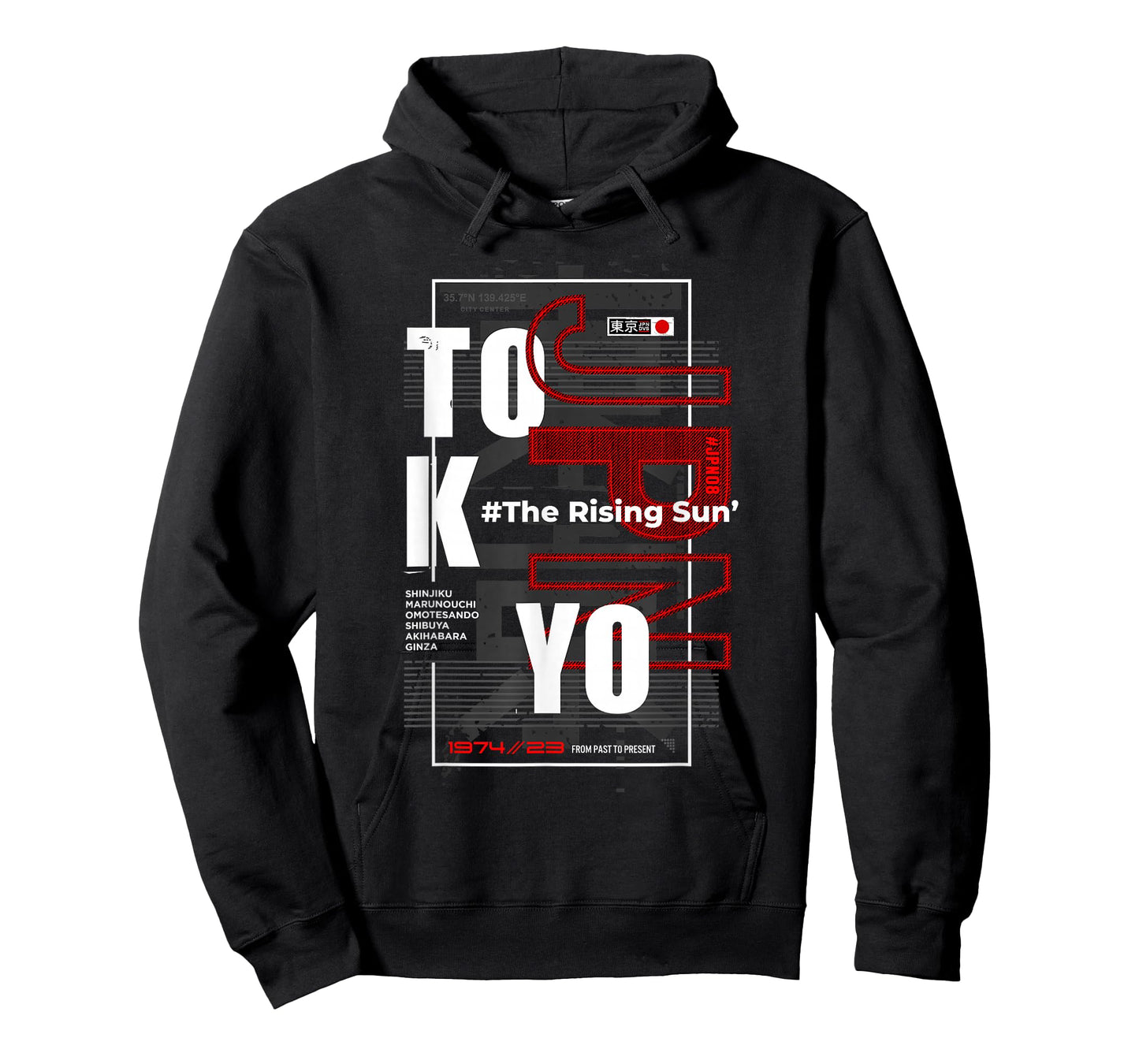 JPN Tokyo The Rising Sun T-Shirt