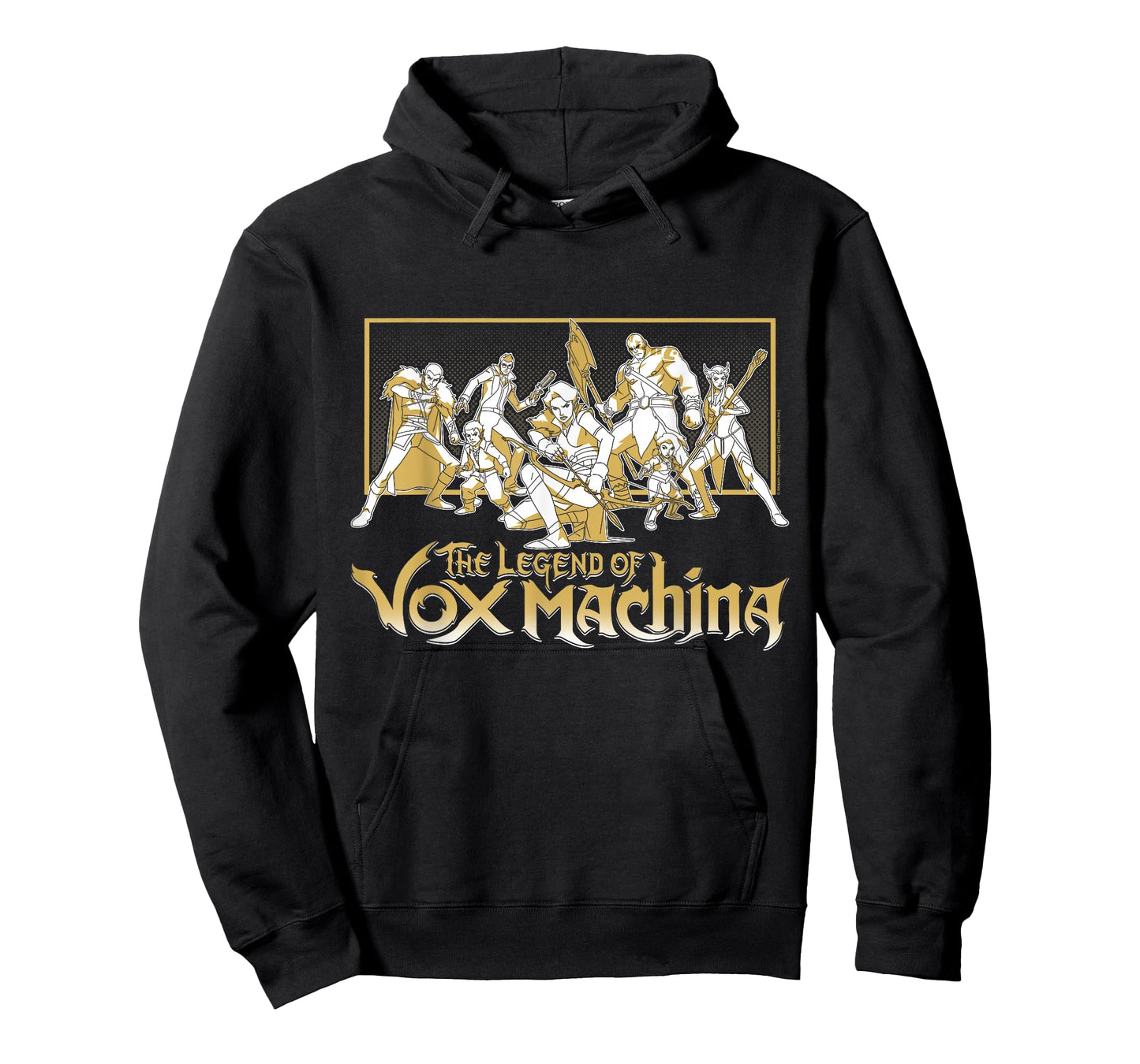 The Legend of Vox Machina Main Characters Fight Pose T-Shirt Small