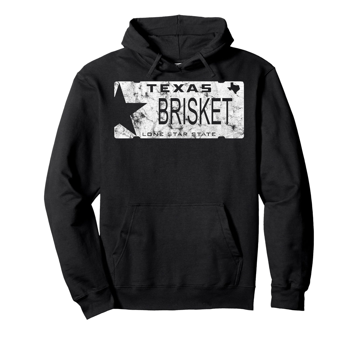State Of Texas Brisket License Plate BBQ Pitmaster Tshirt T-Shirt