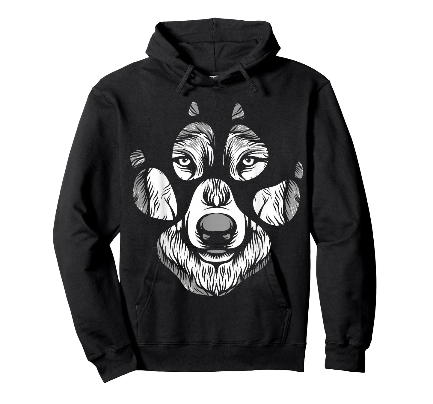 Wolf Footprint Designs Wolves T-Shirt